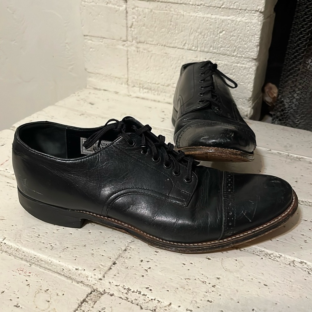 Stacy Adams leather dress shoes